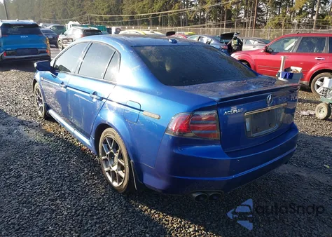 2007 Acura Tl Type S из США, поврежденный, VIN 19UUA76547A009168